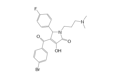 4-(4-bromobenzoyl)-1-[3-(dimethylamino)propyl]-5-(4-fluorophenyl)-3-hydroxy-1,5-dihydro-2H-pyrrol-2-one