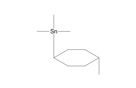 (cis-4-Methyl-cyclohexyl)-trimethyl-stannane