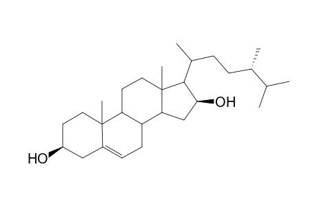 (24S)-24-Methylcholes-5-ene-3.beta.,16.beta.-diol