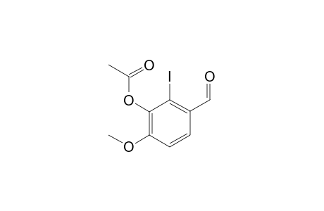3-Acetoxy-2-iodo-4-methoxybenzaldehyde