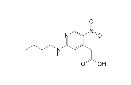 4-[(Hydroxycarbonyl)methyl]-2-(butylamino)-5-nitropyridine
