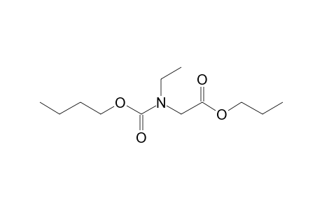 Glycine, N-butoxycarbonyl-N-ethyl-, propyl ester