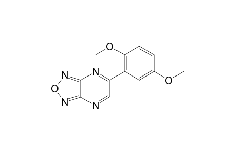 5-(2,5-Dimethoxyphenyl)[1,2,5]oxadiazolo[3,4-b]pyrazine