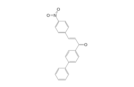 (2E)-1-[1,1'-Biphenyl]-4-yl-3-(4-nitrophenyl)-2-propen-1-one