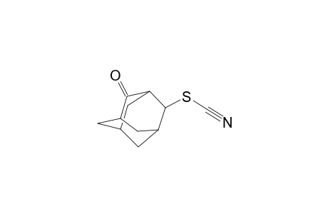 Thiocyanic acid, 4-oxotricyclo[3.3.1.1(3,7)]dec-2-yl ester, (1.alpha.,2.beta.,3.beta.,5.alpha.,7.beta.)-