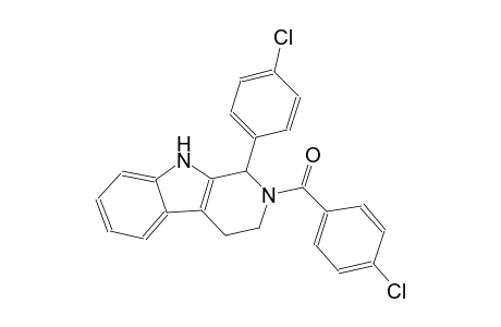 2-(4-chlorobenzoyl)-1-(4-chlorophenyl)-2,3,4,9-tetrahydro-1H-beta-carboline