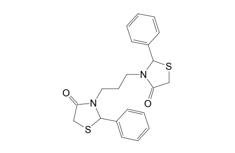 3,3-(Propane-1,3-diyl)bis(2-phenylthiazolidin-4-one)