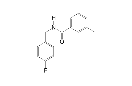 N-(4-Fluorobenzyl)-3-methylbenzamide