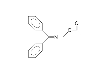 N-(Diphenyl-methylene)-aminomethanol acetate