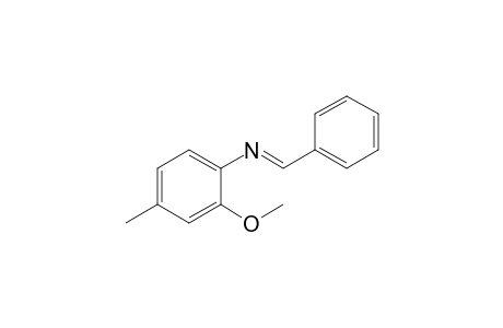 N-(2-Methyoxy-4-methylphenyl)benzylidene amine