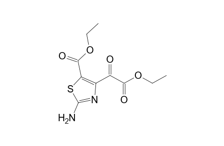 2-Amino-4-(2-ethoxy-1,2-dioxoethyl)-5-thiazolecarboxylic acid ethyl ester