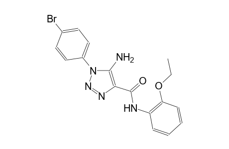 1H-1,2,3-triazole-4-carboxamide, 5-amino-1-(4-bromophenyl)-N-(2-ethoxyphenyl)-