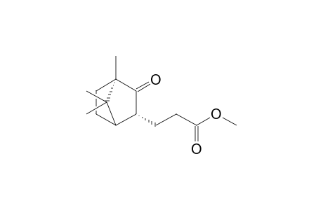 (1R,3R)-3-(3-methoxy-3-oxopropyl)camphor