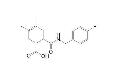 6-{[(4-fluorobenzyl)amino]carbonyl}-3,4-dimethyl-3-cyclohexene-1-carboxylic acid