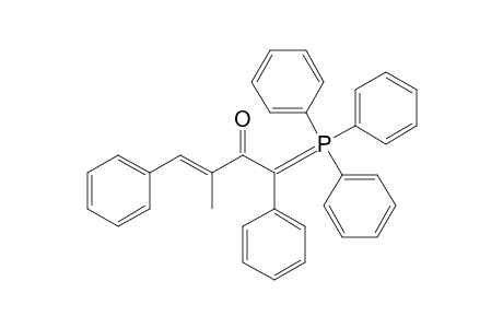 (E)-3-methyl-1,4-diphenyl-1-triphenylphosphoranylidene-3-buten-2-one