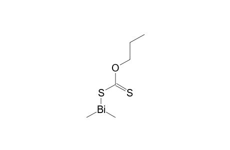 Dimethyl-O-n-propyl xanthogenatobismuthine