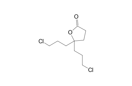 5,5-bis(3-chloranylpropyl)oxolan-2-one