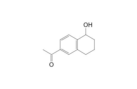 1-(1-hydroxytetralin-6-yl)ethanone