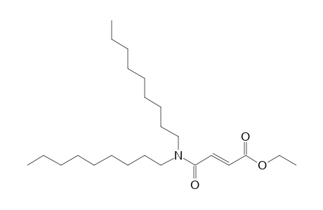 Fumaric acid, monoamide, N,N-dinonyl-, ethyl ester