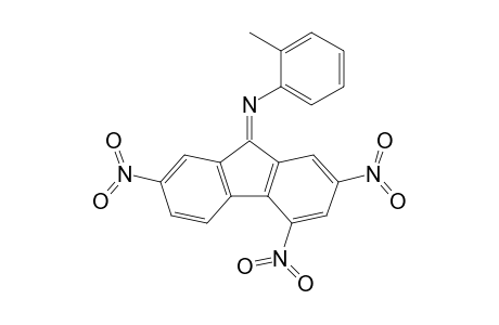 2-Methyl-N-(2,4,7-trinitrofluorenylidene)aniline