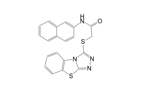 acetamide, N-(2-naphthalenyl)-2-([1,2,4]triazolo[3,4-b]benzothiazol-3-ylthio)-