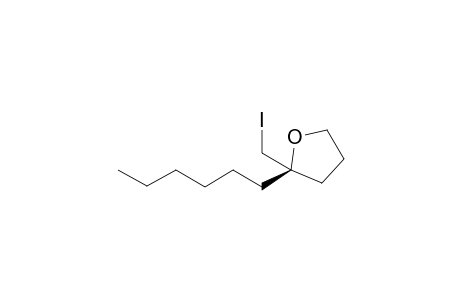 (R)-2-(Iodomethyl)-2-hexyltetrahydrofuran
