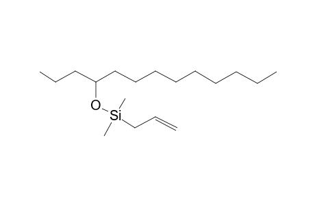 Allyl(dimethyl)[(1-propyldecyl)oxy]silane