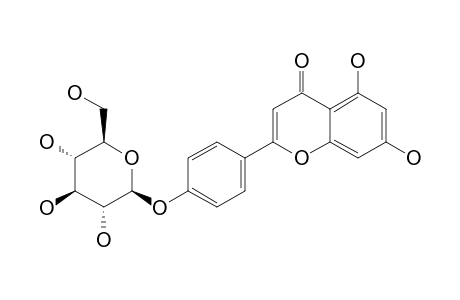APIGENIN-4'-O-BETA-GLUCOPYRANOSIDE