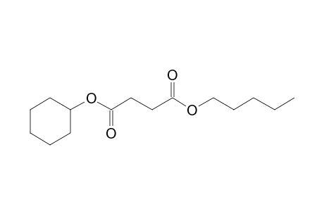 Succinic acid, cyclohexyl pentyl ester