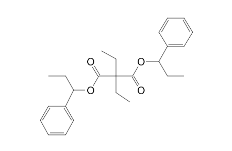 Diethylmalonic acid, di(1-phenylpropyl) ester