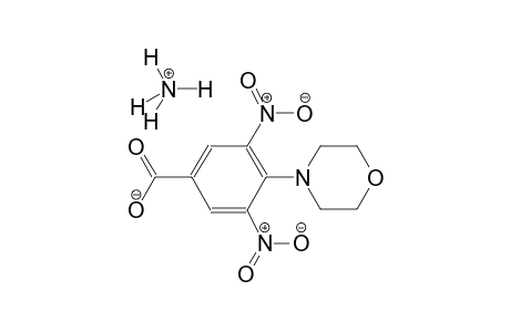 ammonium 4-morpholino-3,5-dinitrobenzoate