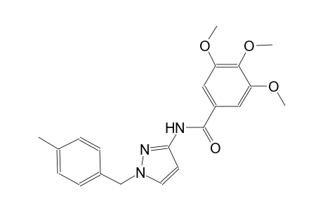 3,4,5-trimethoxy-N-[1-(4-methylbenzyl)-1H-pyrazol-3-yl]benzamide