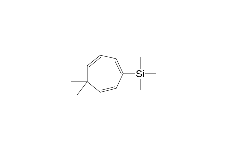 1,3,5-Cycloheptatriene, 7,7-dimethyl-3-(trimethylsilyl)-