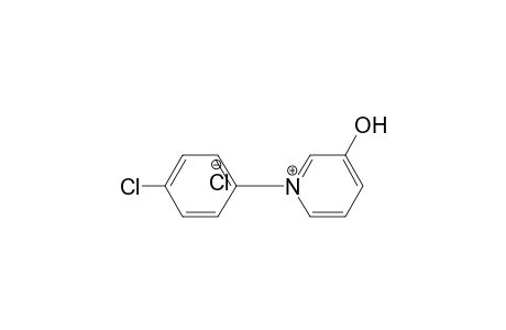 Pyridinium, 1-(4-chlorophenyl)-3-hydroxy-, chloride