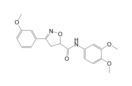 5-isoxazolecarboxamide, N-(3,4-dimethoxyphenyl)-4,5-dihydro-3-(3-methoxyphenyl)-