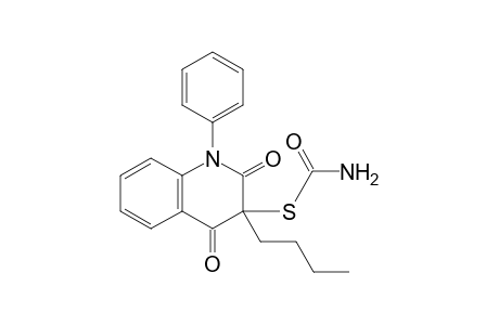 S-(3-Butyl-1,2,3,4-tetrahydro-2,4-dioxo-1-phenylquinolin-3-yl)Carbamothioate