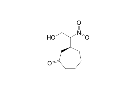(3S)-3-(2-Hydroxy-1-nitroethyl)cycloheptanone