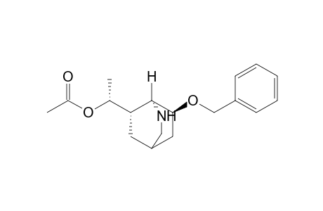 (+)-(1S,6S,7S,1'R)-7-(1'-Acetoxyethyl)-6-(benzyloxy)-2-azabicyclo[2.2.2]octane