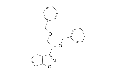 (3A-R,6A-R,1'-S)-3-(1,2-BIS-BENZYLOXYETHYL)-4,6A-DIHYDRO-3A-H-CYCLOPENTA-[D]-ISOXAZOLE;SYN-ISOMER