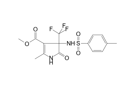 1H-Pyrrole-3-carboxylic acid, 4,5-dihydro-2-methyl-4-[[(4-methylphenyl)sulfonyl]amino]-5-oxo-4-(trifluoromethyl)-, methyl ester