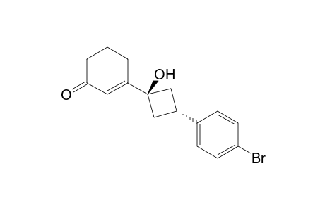 3-((trans)-3-(4-bromophenyl)-1-hydroxycyclobutyl)cyclohex-2-enone
