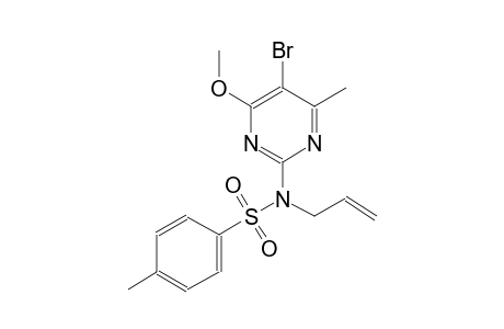 N-allyl-N-(5-bromo-4-methoxy-6-methyl-2-pyrimidinyl)-4-methylbenzenesulfonamide
