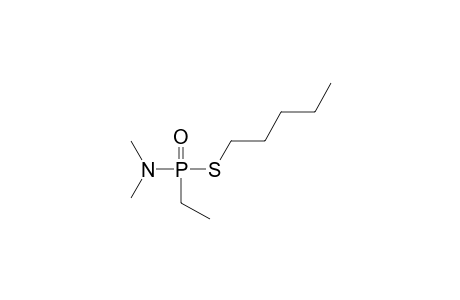 S-pentyl P-ethyl-N,N-dimethylphosphonamidothioate