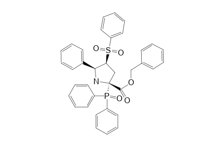 (2-ALPHA,4-ALPHA,5-ALPHA)-(+/-)-PHENYLMETHYL-2-(DIPHENYLPHOSPHINYL)-5-PHENYL-4-(PHENYLSULFONYL)-2-PYRROLIDINE-CARBOXYLATE