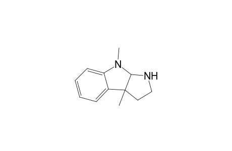 3a,8-Dimethyl-1,2,3,3a,8,8a-hexahydropyrrolo[2,3-b]indole
