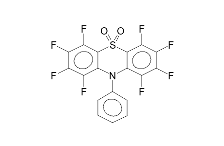 10-PHENYLOCTAFLUOROPHENOTHIAZINE-5,5-DIOXIDE