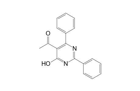2,4-diphenyl-6-hydroxy-5-pyrimidinyl methyl ketone