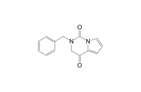 2-BENZYL-1,2,3,4-TETRAHYDROPYRROLO-[1,2-C]-PYRIMIDINE-1,4-DIONE