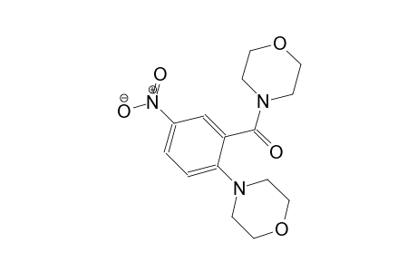 4-[2-(4-morpholinyl)-5-nitrobenzoyl]morpholine
