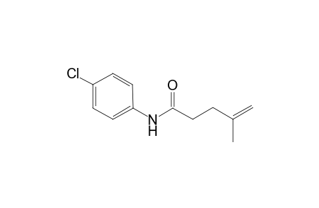 N-(4-chlorophenyl)-4-methylpent-4-enamide